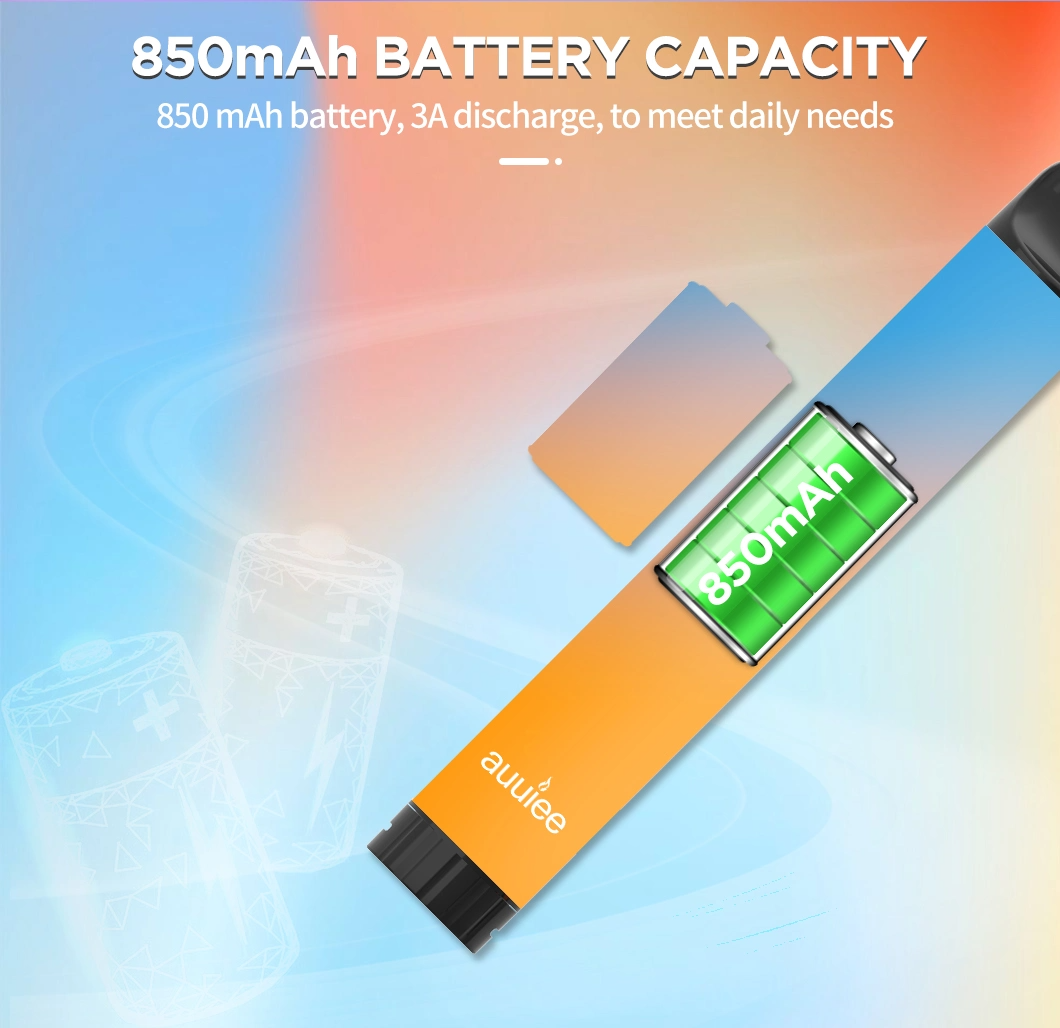 850mAh batterij gaat lang mee Verstuiver Snelle levering Cus (3)